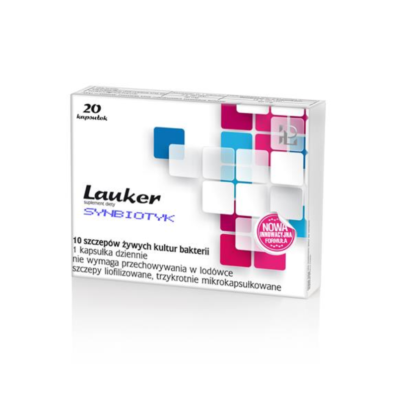 Lauker Synbiotic 20 capsules