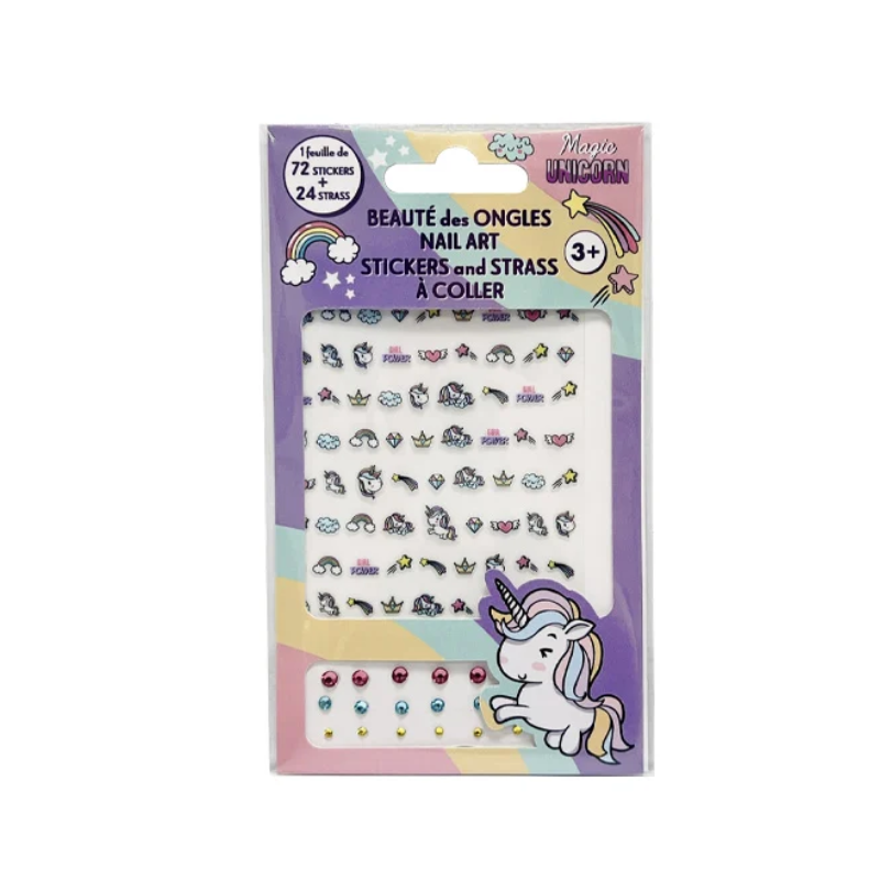 Magic Unicorn Stickers And Strass A coler