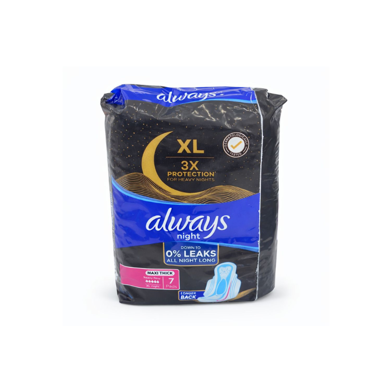 Maxi Thick Extra Large Night 7 Pads