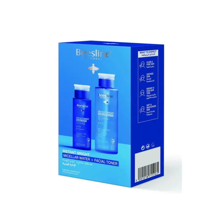 Micellar Water + Facial Toner Coffret