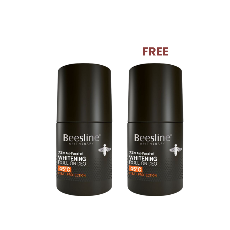 Natural Whitening Roll-On Deo Heat Protection