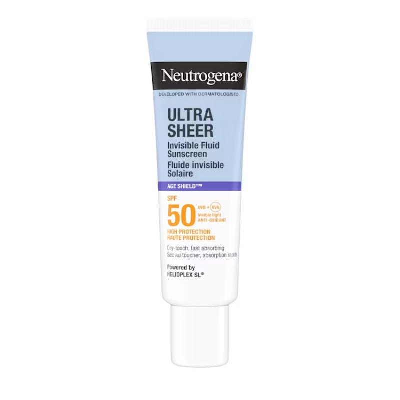 Ultra Sheer Invisible Fluid Sunscreen Age Shield™ SPF50 50Ml
