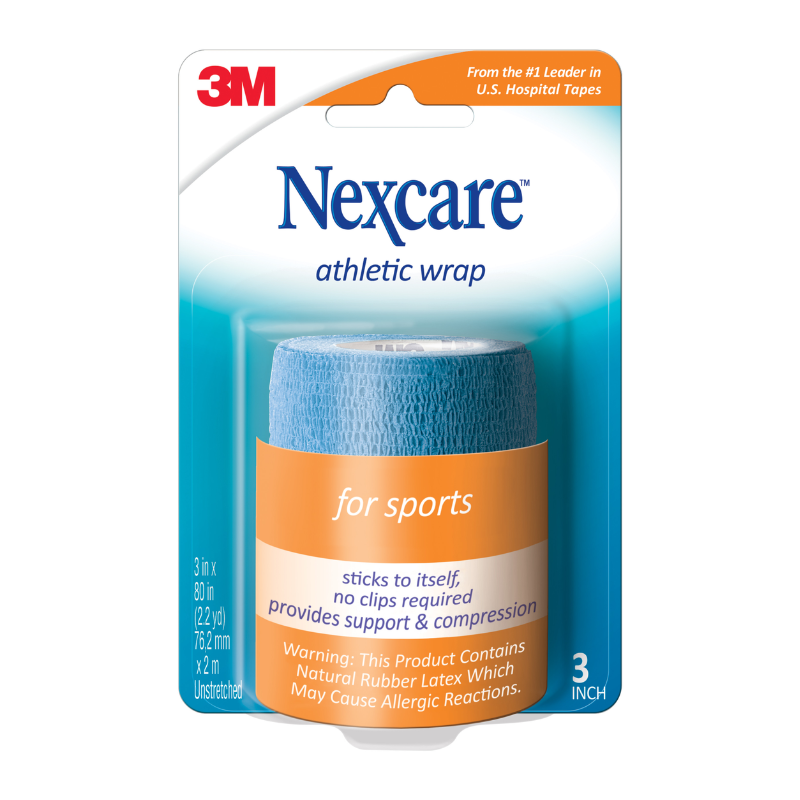 No Hurt Wrap unstretched, Blue, 1/Pack