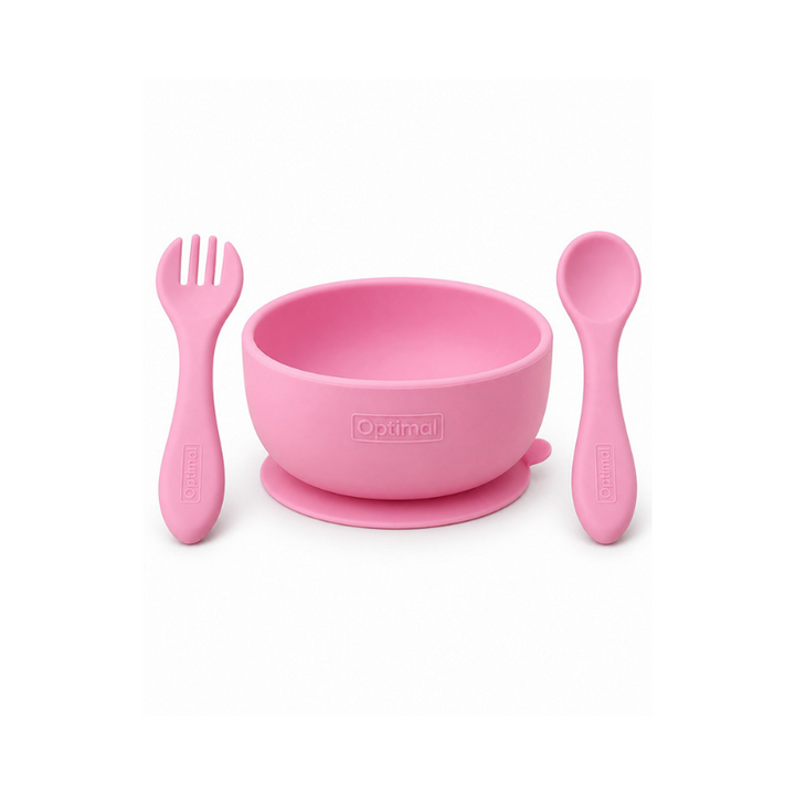 Non-Slip Silicone Baby Feeding Set 4m+