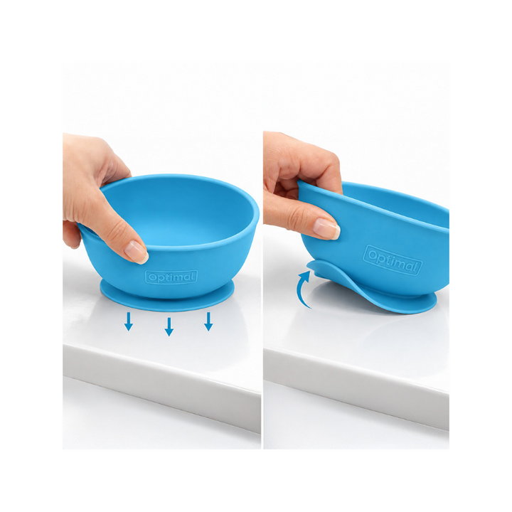Non-Slip Silicone Baby Feeding Set 4m+