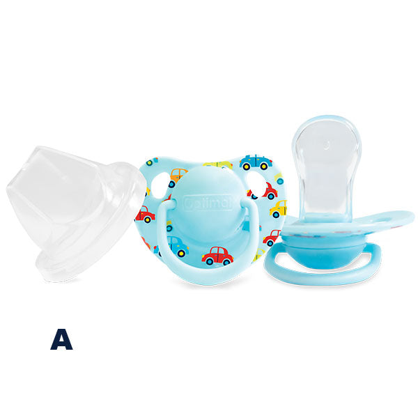 Orthodontic Silicone Pacifier 6+ (OPB-0108) Boys