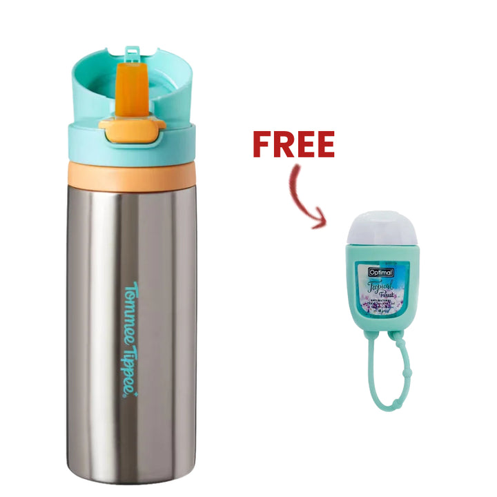 On The Go Flask 500ml + 1 free mini hand sanitizer