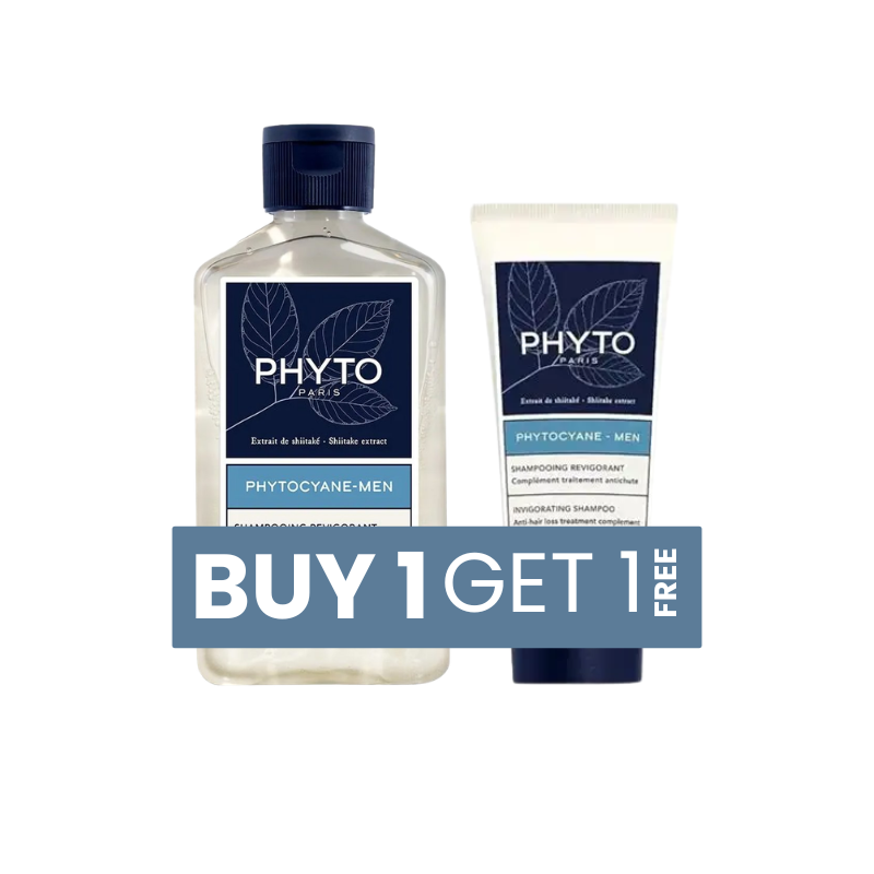 Phytocyane Men Revigorating Shampoo 250ml + 150ml FREE