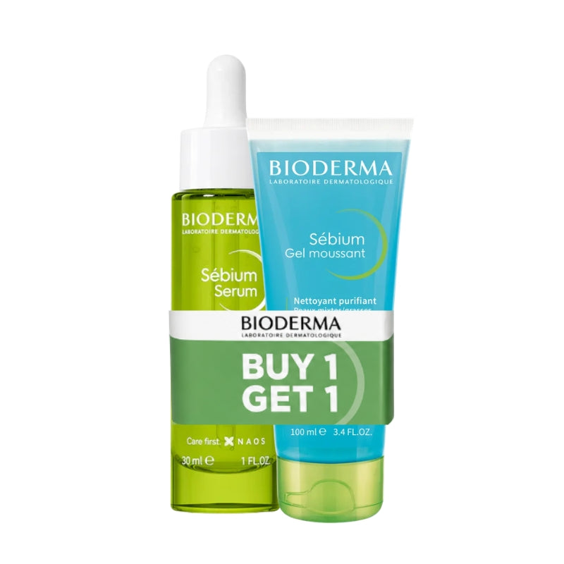 Sébium Serum + Sébium Gel Moussant Actif 45ml B1G1