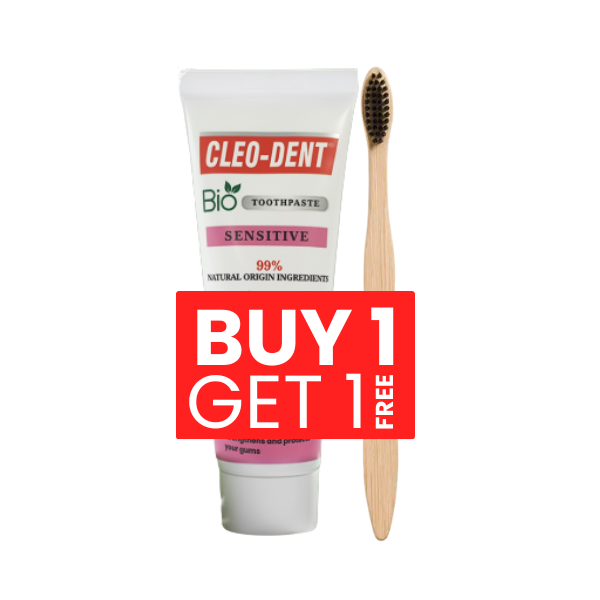 Sensitive Toothpaste + Free Toothbrush