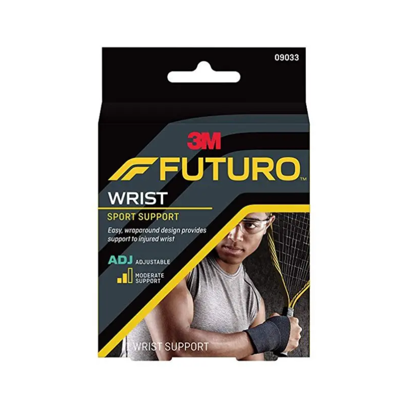 Sport Adjustable Blend Wrist Support (Black)