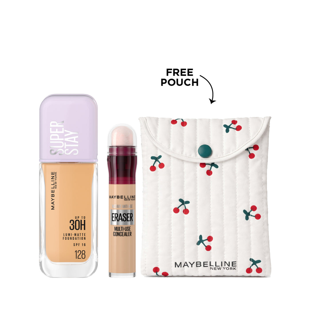 Superstay Lumi Matt Foundation & Instant Eraser Concealer Bundle