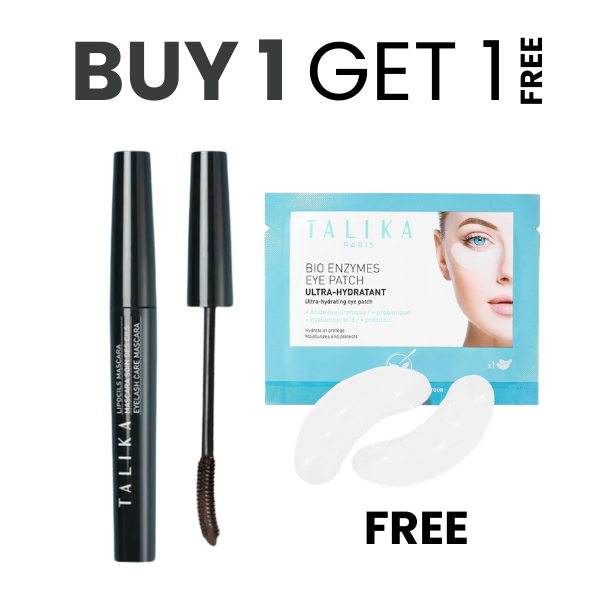 Talika Growth Mascara Brown + FREE Eye Patch