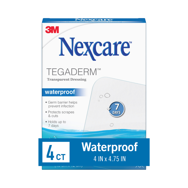 Tegaderm Transparent Dressing 4/Pack