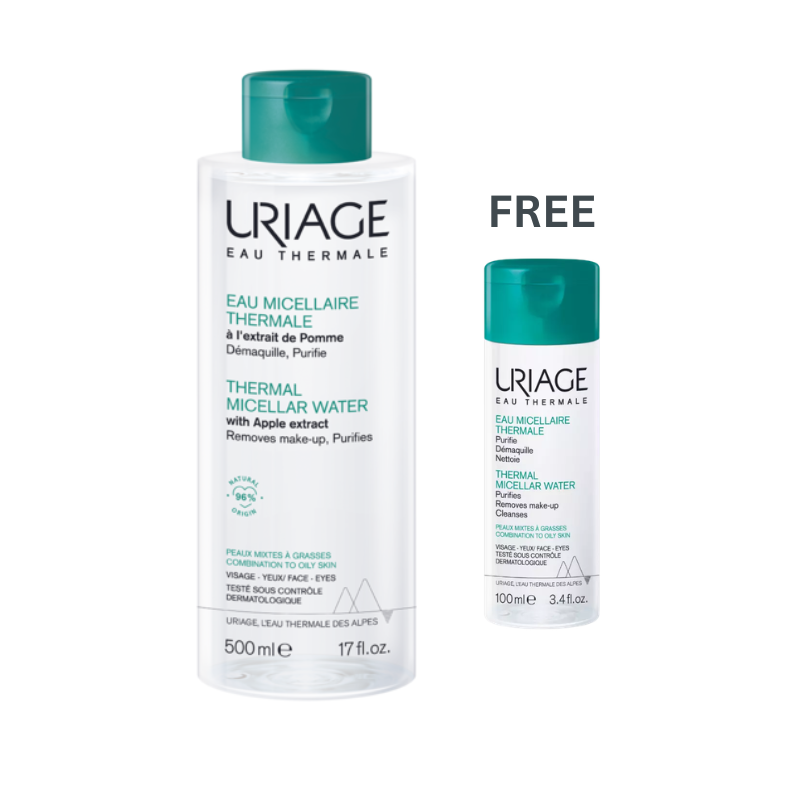 Thermal Micellar Water (Combination to Oily Skin) 500ml + 100ml FREE