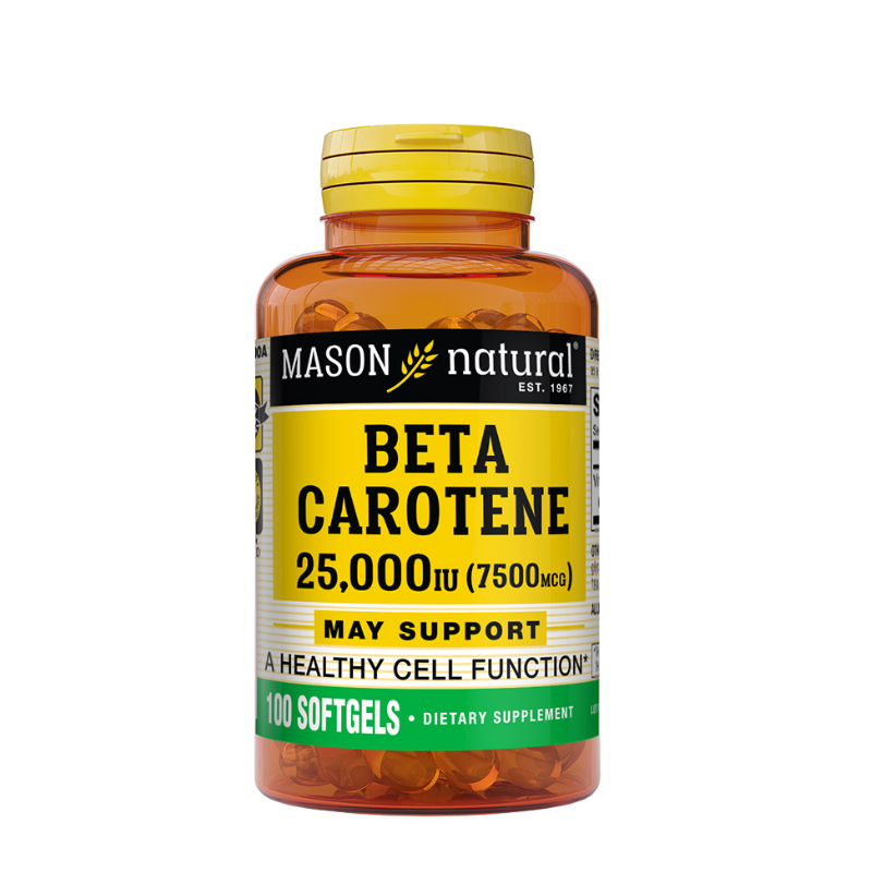 Vitamin A Beta Carotene 25,000 IU