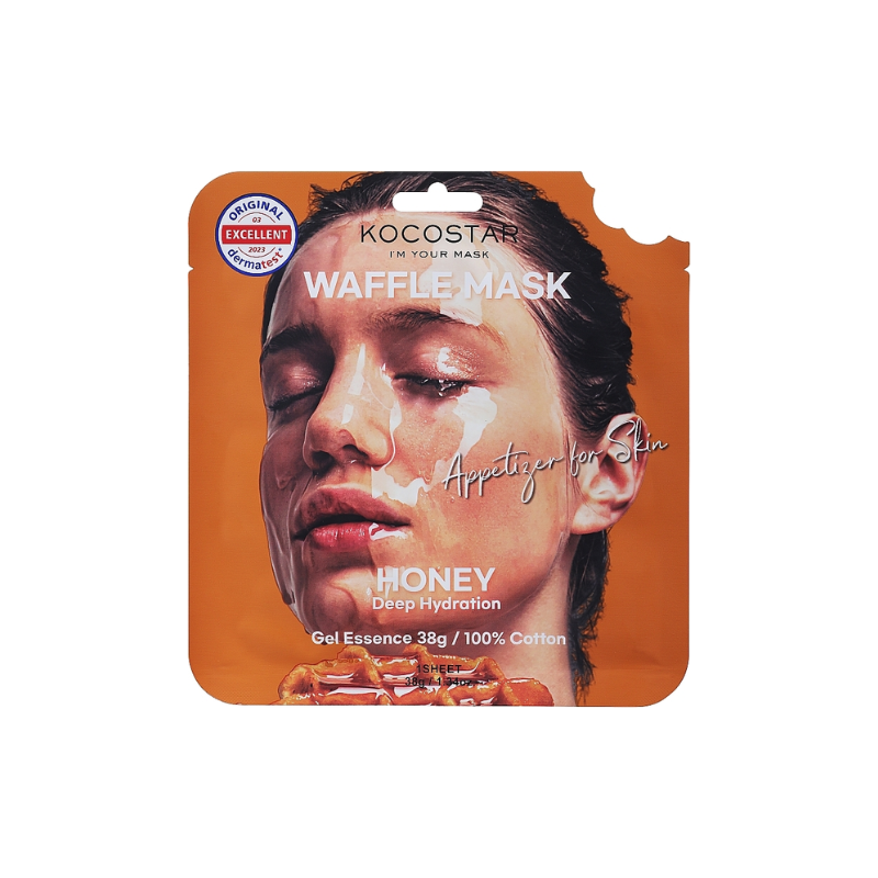 Waffle Mask Honey