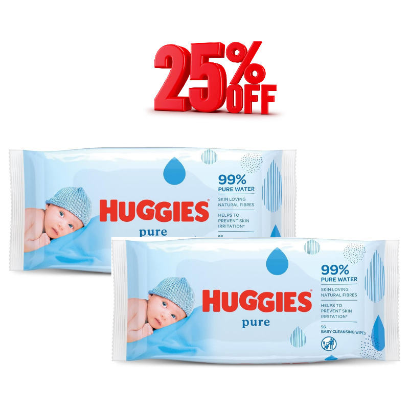 Wet Wipes Pure water Pack Of 2