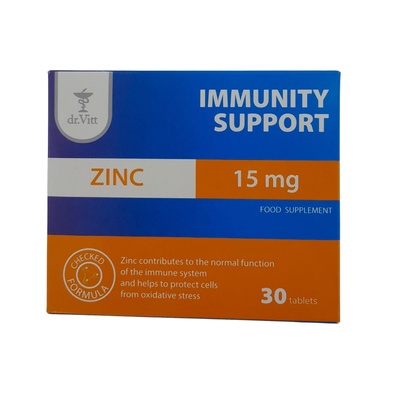 Zinc 15 mg – 30 Tablets