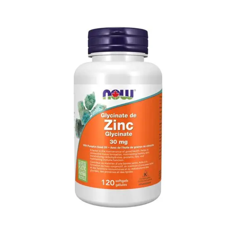 Zinc glycinate 30mg 120softgels