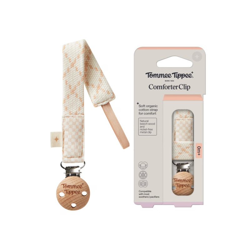 Comforter cotton strap clip 0m+