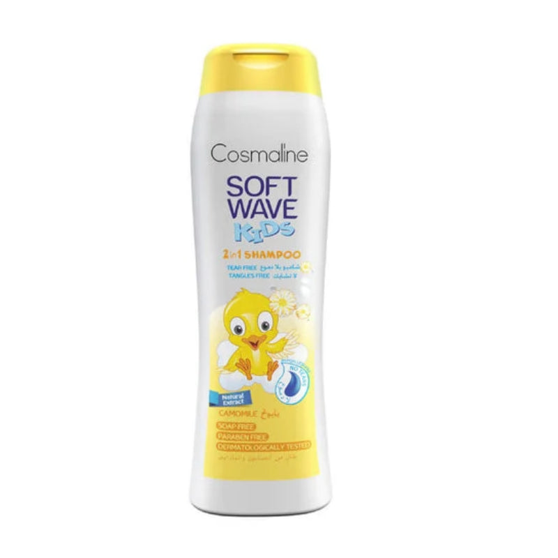 Soft Wave Kids 2 in 1 Camomile Shampoo 400 Ml