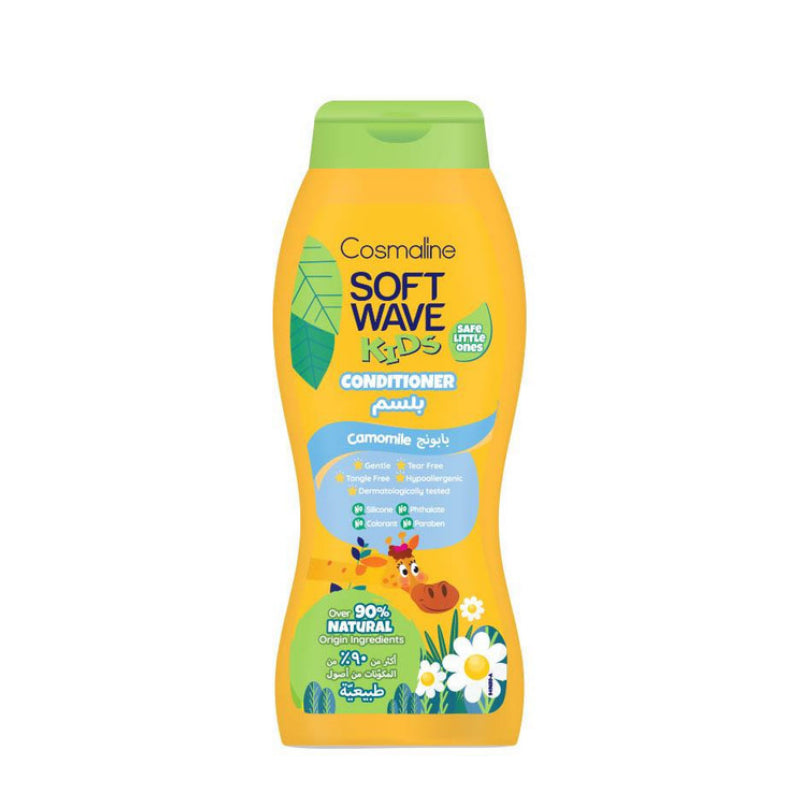 Soft Wave Kids Conditioner Camomile Over 90% Natural Origin Ingredients 400Ml