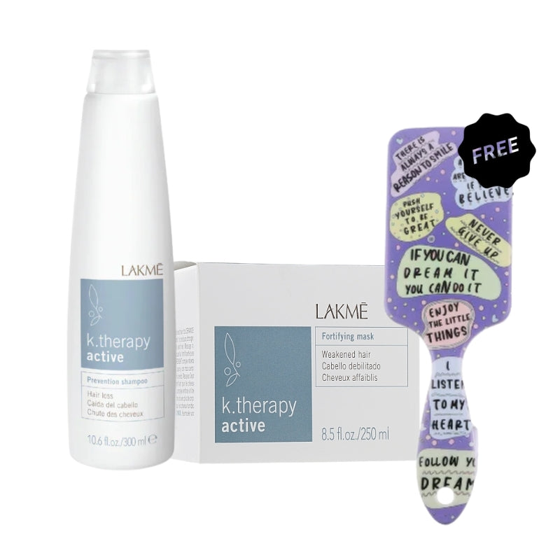 Coffret Duo of Active Shampoo + Fortifying Mask